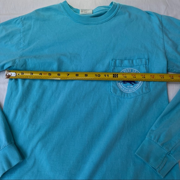 Comfort Colors Southern Grown Where Class Meets Tradition LS T-shirt w/ Dog Sz S - Picture 9 of 12